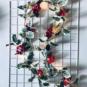 

Red Fruit Cane Led Light String Lamp christmas decorations Festoon led light for Holiday Xmas Party Garden Yard Light Decor