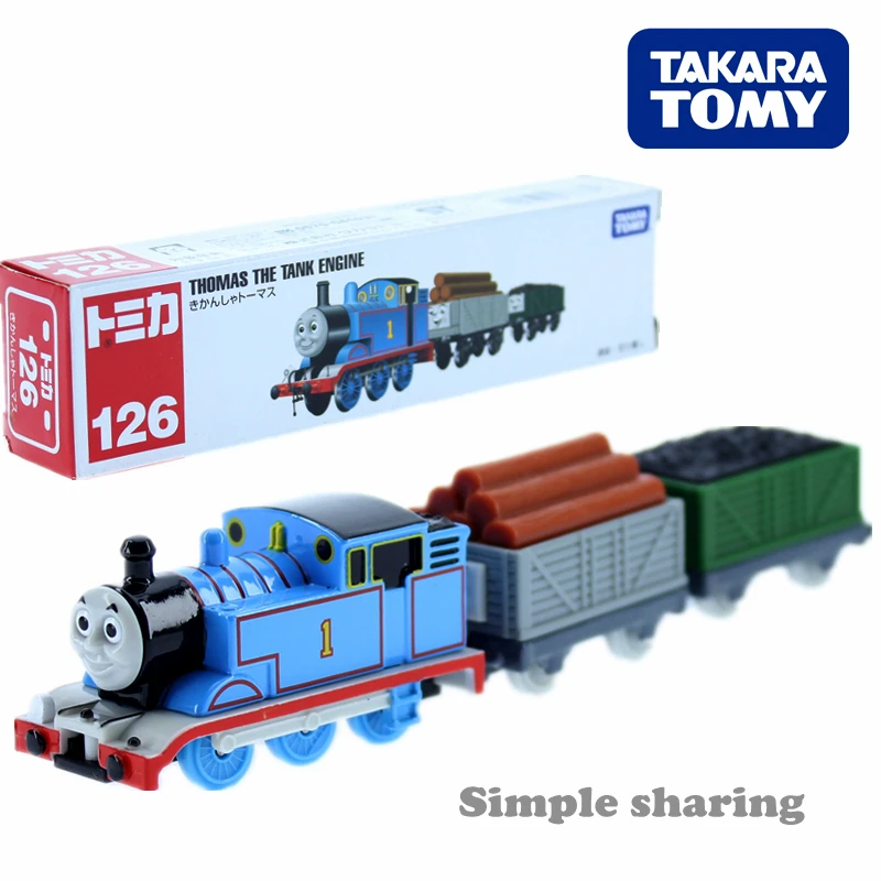 Takara Tomy Tomica No 126 The Tank Engine Train Model Kit Anime Figure Diecast Baby Toys For Children Metal Miniature Kids Dolls Diecasts Toy Vehicles Aliexpress