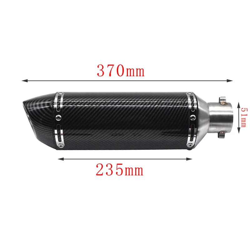 Мотоцикл Yoshimura наклейки выхлопной трубы Escape с дБ убийца для NC750X CBR300 ниндзя 400 Z900 GSX750R K6 R6 мото глушитель