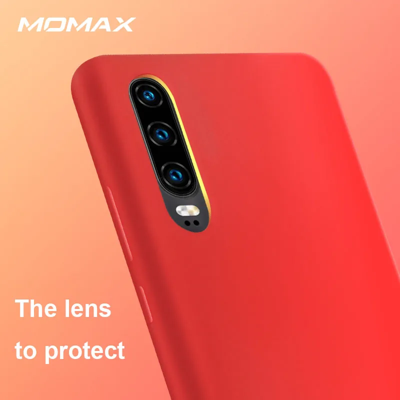 MOMAX huawei P30 чехол для телефона жидкий силикон P30 Pro все включено ударопрочный защитный чехол Модный индивидуальный Чехол