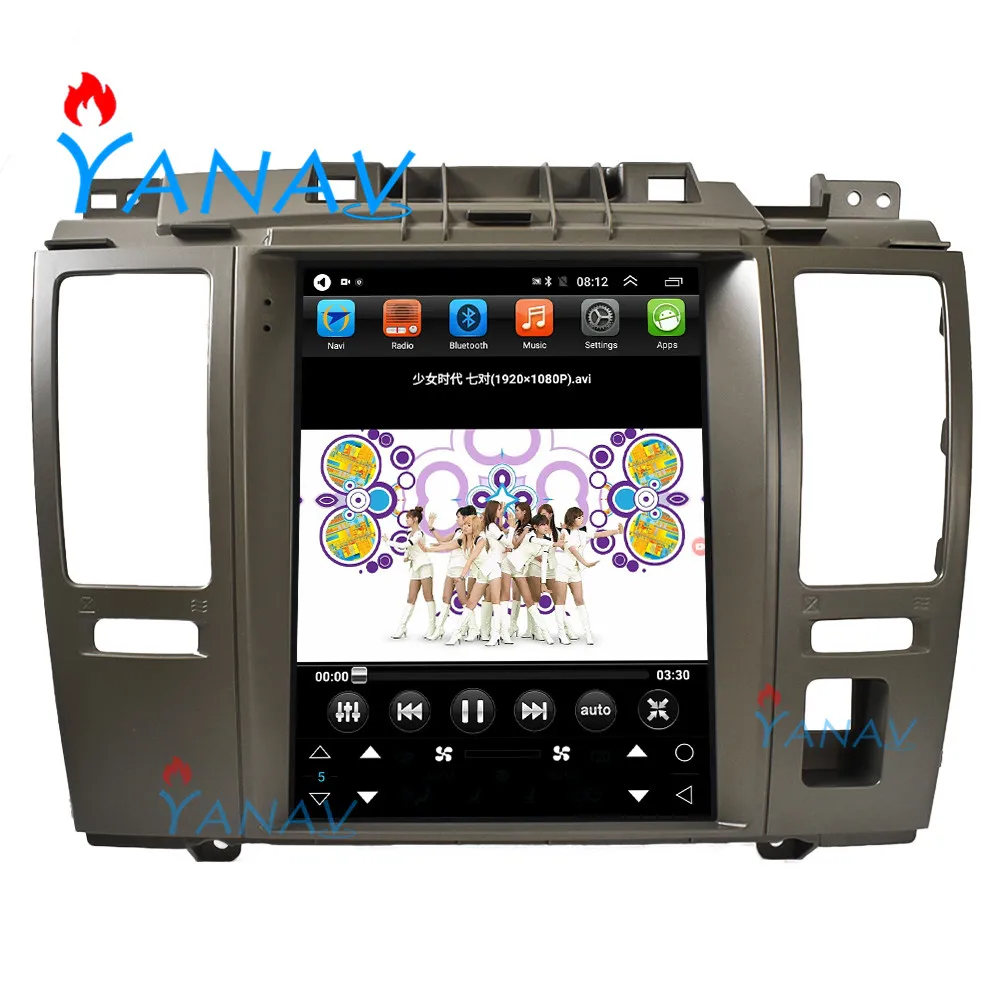 Car Android vertical Touch Screen car GPS navigation multimedia player car  radio player For-Nissan TIIDA 2006-2008 car stereo AliExpress