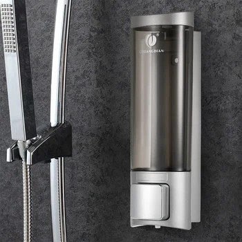 

Soap Dispenser 200ml Home Hotel Bathroom Shower Room Liquid Soap Container Dispenser ABS Shampoo Box HAND Soap Dispenser Wall