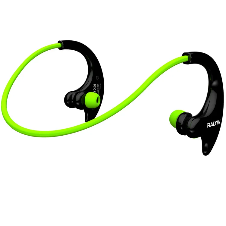 green mp3 Mp3 плеер Bluetooth музыка RALYIN носимые Спортивные Беспроводные наушники Встроенный 8 Гб памяти хранения бег Гарнитура - Цвет: green mp3