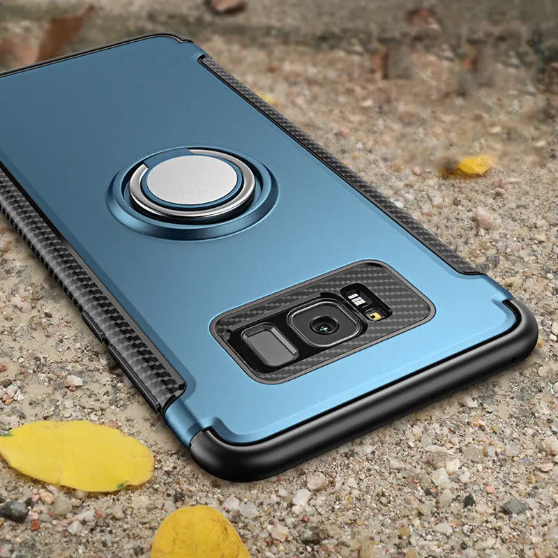 Роскошный противоударный защитный чехол-подставка для телефона Samsung Galaxy S9 S8 Plus с