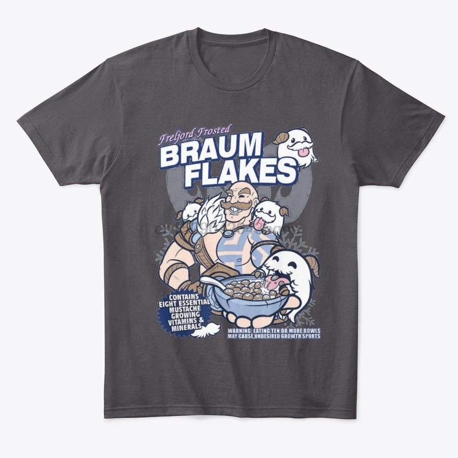 Мужская футболка футболки Braum женские |