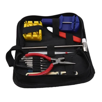 

16Pcs/set High Quality Alloy Steel Remover Spring Bar Forks Watch Repair Tools Set With Bag