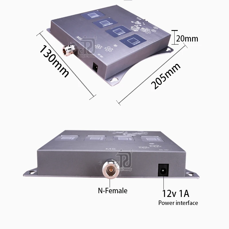 Tanie Nowy!! 900 1800 2100 2600 czterozakresowy wzmacniacz komórkowy 2G 3G 4g wzmacniacz sygnału komórkowego LTE WCDMA GSM DCS 4G GSM regenerator sygnału