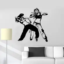 Красота битва фитнес Съемный Прохладный моды креативные наклейки на стену гостиная спальня детская комната фон JS563