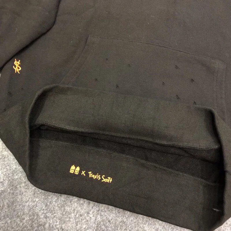 Трэвиса Скотта x Ksubi пламенный доллар Толстовка для мужчин и женщин улыбка земля странные вещи Толстовка Harajuku мужская Толстовка