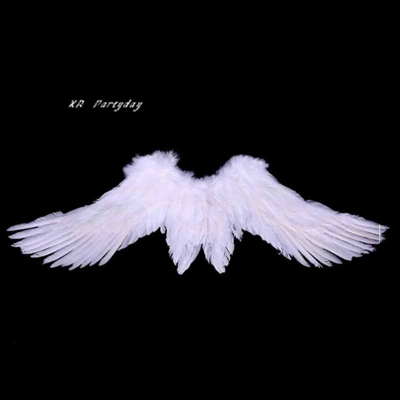 Kids Child Adult Black White Feather Angel Wing Cosplay Show Costume Prop Wedding Birthday Party Halloween Christmas Xmas Gift|Реквизит