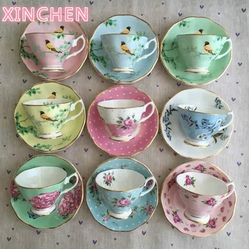 

XINCHEN 2020 European coffee cups home drink essential afternoon tea cup set a variety of patterns can be customized