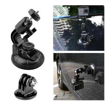 

9CM Car Suction Cup For GoPro Hero 7 6 5 4 3 Accessories Tripod Adapter Holder Sucker Xiaomi Yi SJCAM SJ4000 Action Sport Camera