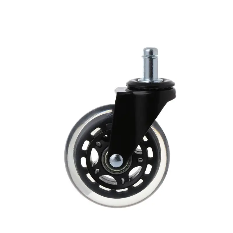 

5Pcs 11x22mm Office Chair Wheels Wivel Rubber Caster Wheel Safe Rolling Caster Replacements For Home Furniture