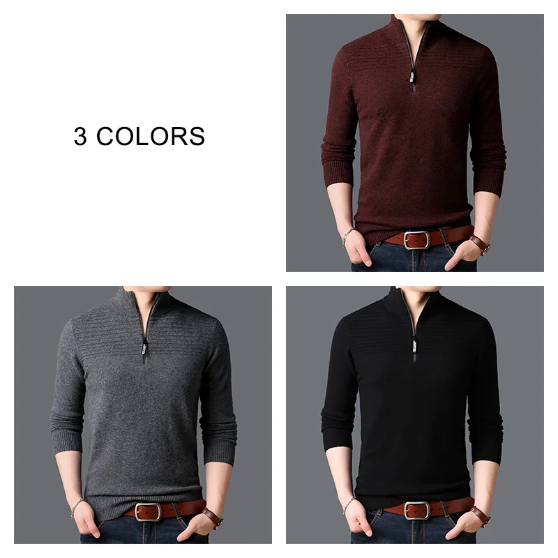COODRONY Brand Sweater Men Fashion Turtleneck Pull Homme 100% Merino Wool Pullover Men 2019 New Winter Thick Warm Sweaters 93040 COODRONY Brand Sweater Men Fashion Turtleneck Pull Homme 100% Merino Wool Pullover Men 2019 New Winter Thick Warm Sweaters 93040