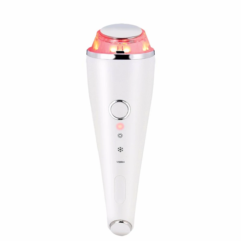 AOKO Facial Warm and cooling hammer LED Photon Therapy Beauty Machine Ultrasonic Vibration Facial M