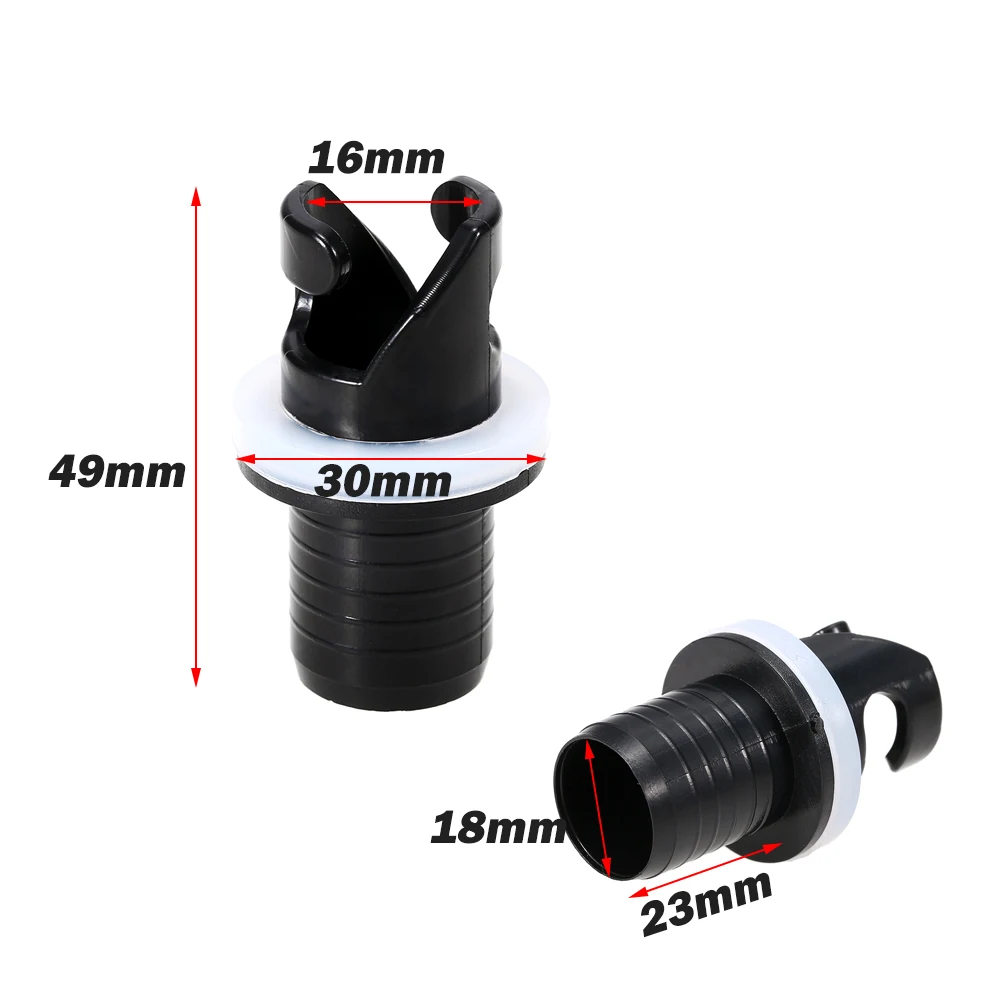 5pcs Air Foot Pump Hose Valve Adapter Connector for Inflatable Boat Kayak 