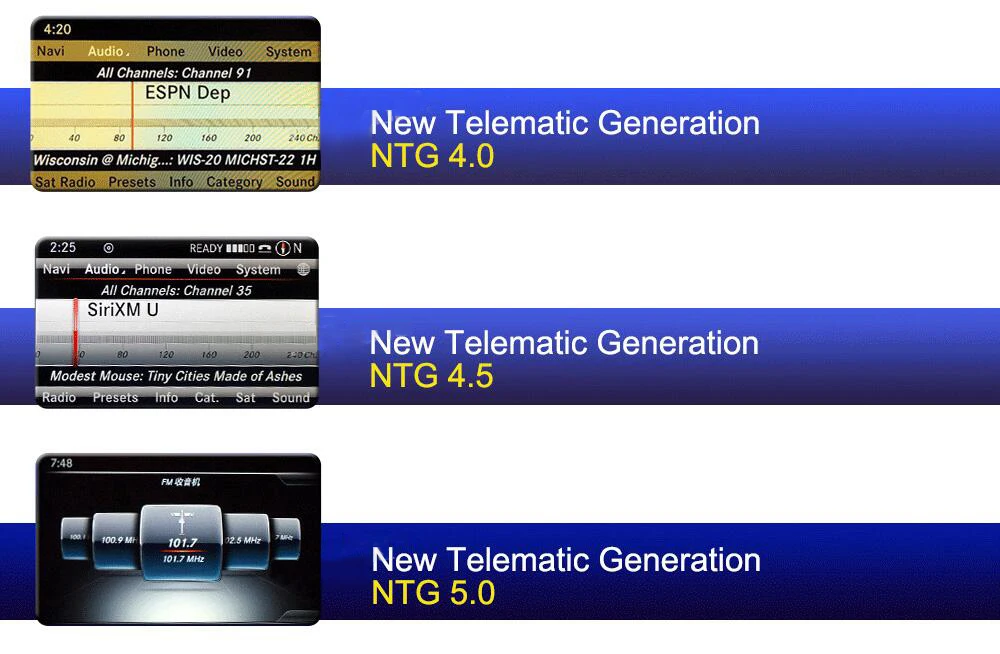 Sale AVGOTOP Big screen Android 7.1/Android 9.0 GPS Car Radio DVD Player for MERCEDES-BENZ C-class W204/S204 2014-2017 (NTG5.0) 31