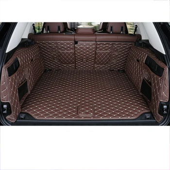 

2017 Leather Car Trunk Mat Cargo Liner for Bmw X5 2019 2020 2021 G05 Rug Carpet Interior Accessories Sticker