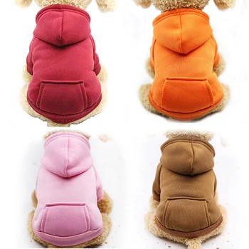 

Dog Clothes Dog Sweatshirt Pocket Sweater Cat Clothes French Bulldog puppy clothes pet clothes small dog hoodies Pet supplies