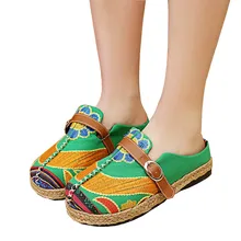 2121 г., Летние балетки с цветочным принтом женская обувь на плоской подошве, эспадрильи с цветочной вышивкой, лоферы на плоской подошве с аппликацией