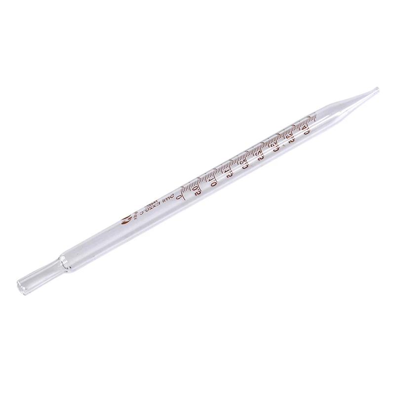 High Quality 5ml 10ml Lab Chemistry Dropper Dispensing Transfer Pipettes Glass Graduated Pipette Without Rubber Bulb Pipette Aliexpress