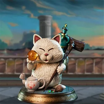 

Anime Dragon Karin Sama White Cat kawaii Neko Sennin GK Statue RESIN Figure Collect Model Toy M3137