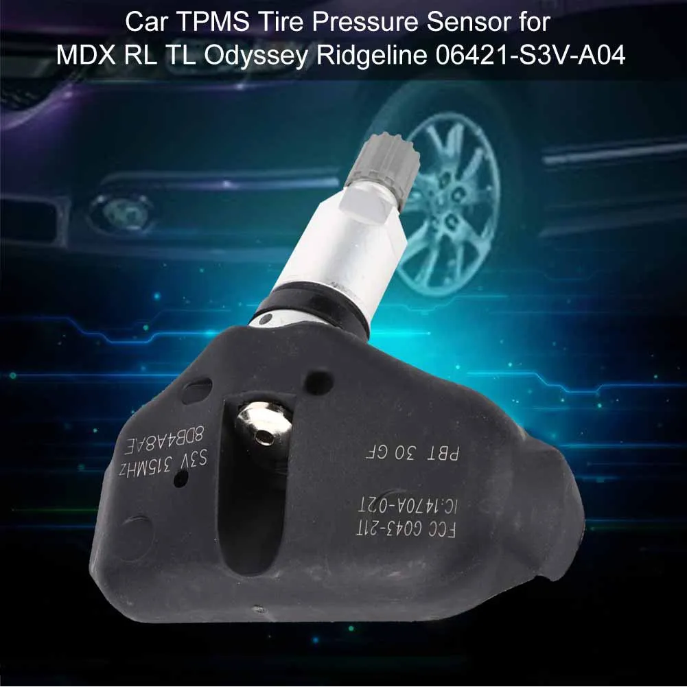 Автомобильный TPMS датчик давления в шинах 315 МГц для MDX RL Odyssey Ridgeline 06421-S3V-A04