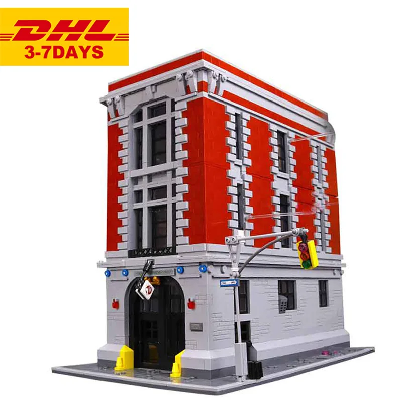 

DHL IN STOCK 16001 4705Pcs Ghostbusters Firehouse Headquarters brinquedos Model set Building Kits Model