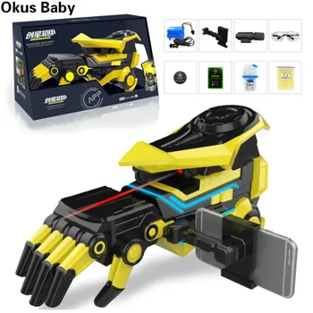 

Smart APP Water Bullet Continuous launch Robot Manipulator Arm Fighting Children's toy Guns Soft Bullet Gifts for Boy