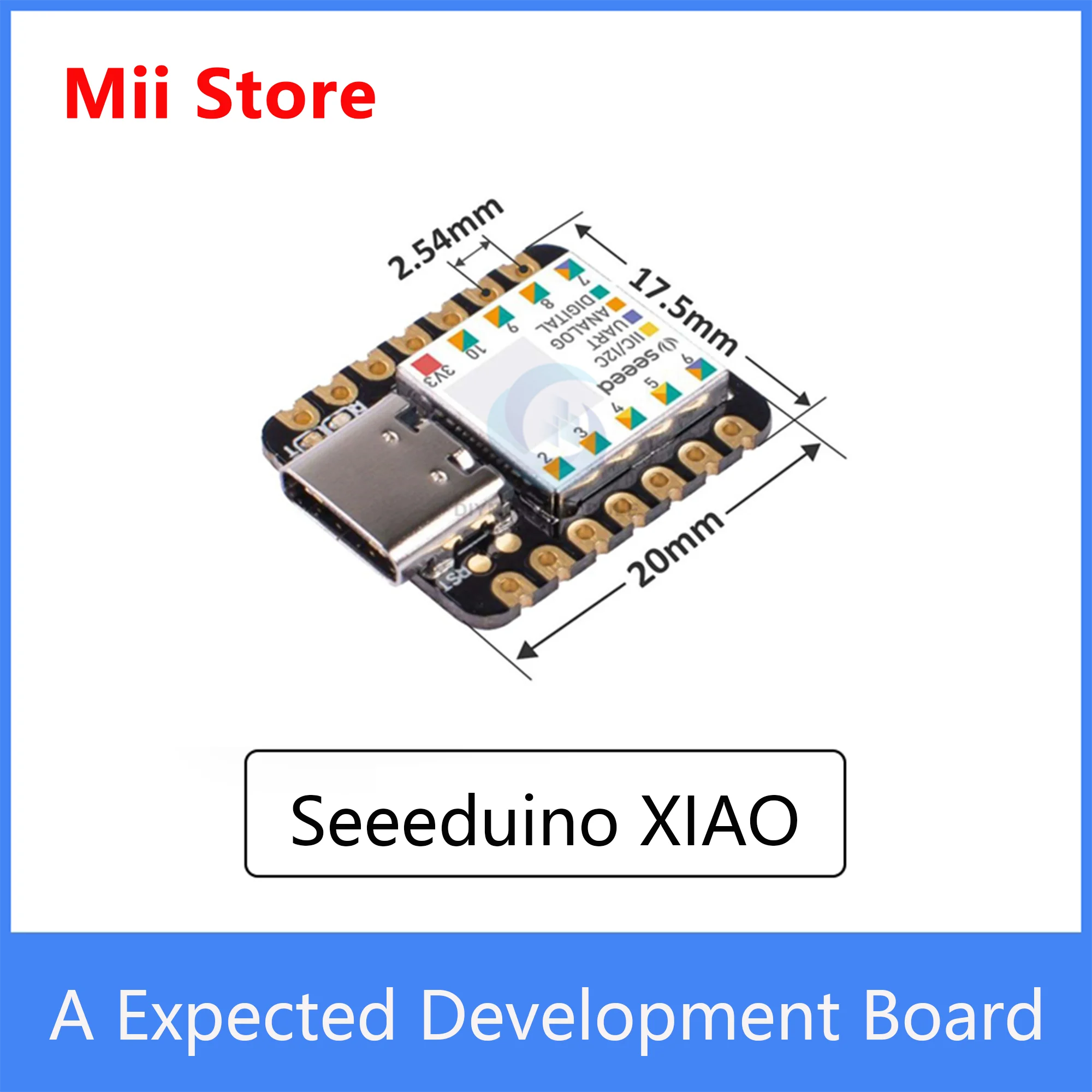 Seeeduino XIAO ũƮѷ, SAMD21 Cortex M0 + Nano 48MHZ SPI I2C ̽, Arduino IDE/IOT ý  , CŸ