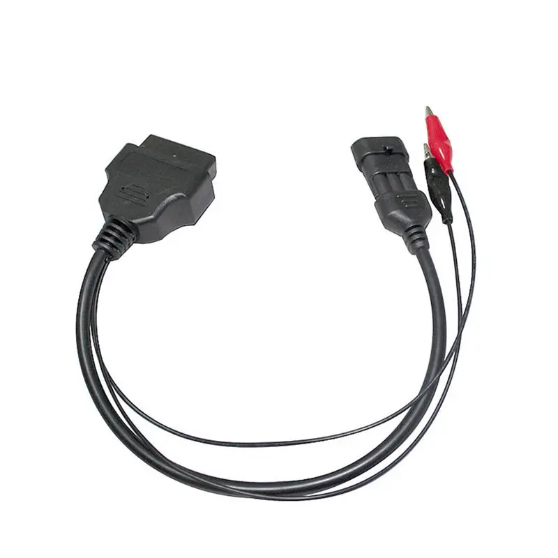 10 шт./лот OBD2 Диагностический кабель для Fiat 3-контактный соединитель OBD для Lancia подходит Fiat 3Pin для 16Pin для Fiat Диагностика автомобилей адаптер