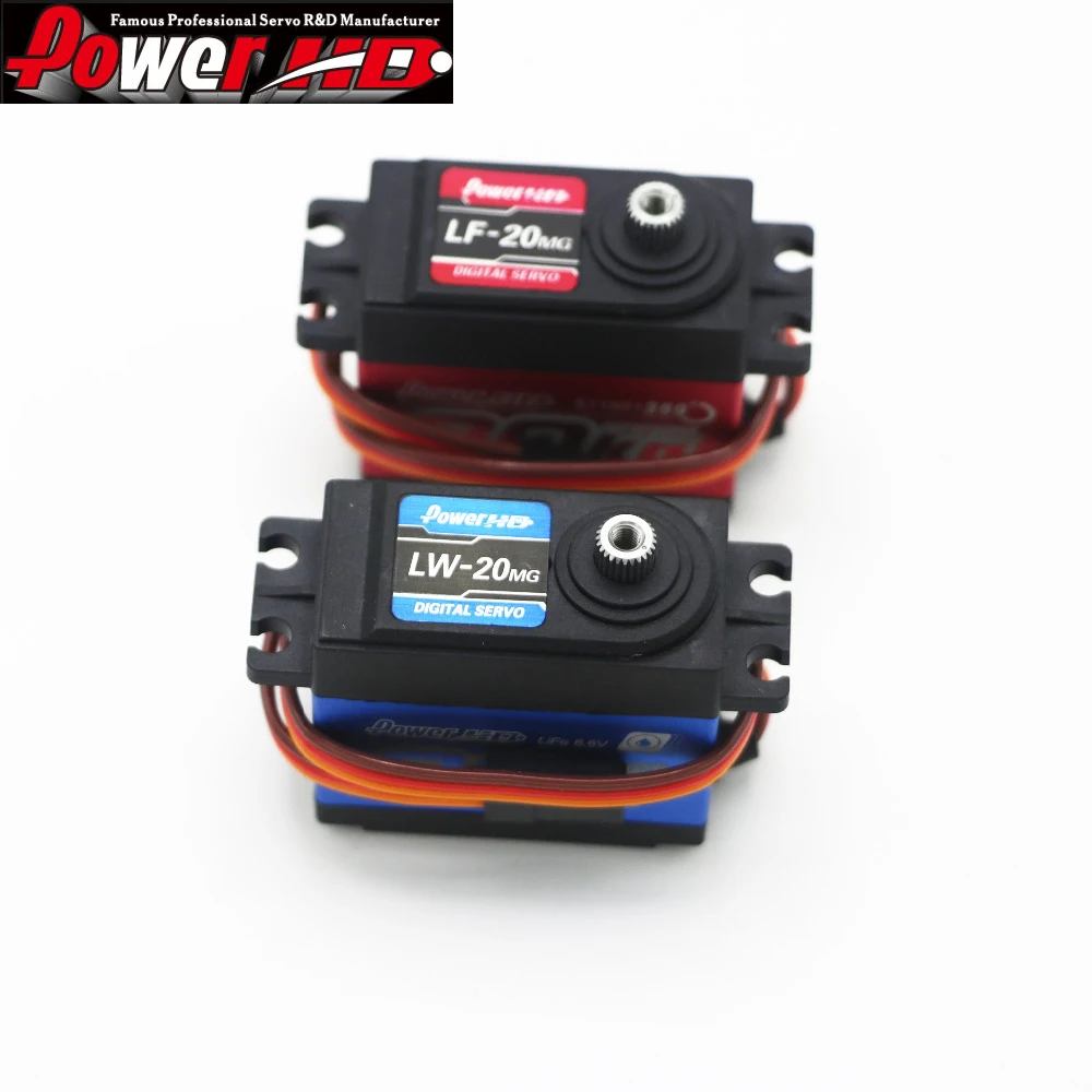 

Power HD LF-20MG/LW-20MG 20KG Digital Servo HM Cars Aerial Robot Head and Futaba RC Helicopter Boat Car Better Waterproof