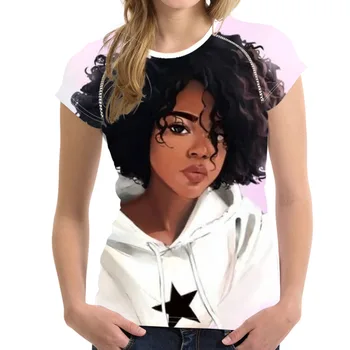 

Funny t Shirts For Women Graphic Tee Shirt Womens Harajuku T-Shirt Black Girls Printed 90s Tshirt Korean Style Top Tees Female