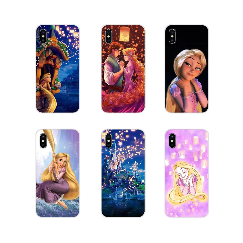 For Samsung Galaxy J1 J2 J3 J4 J5 J6 J7 J8 Plus 2018 Prime 2015 2016 2017 Tangled Flynn Rapunzel Ruff Ryders Hair TPU Case Cover | Мобильные