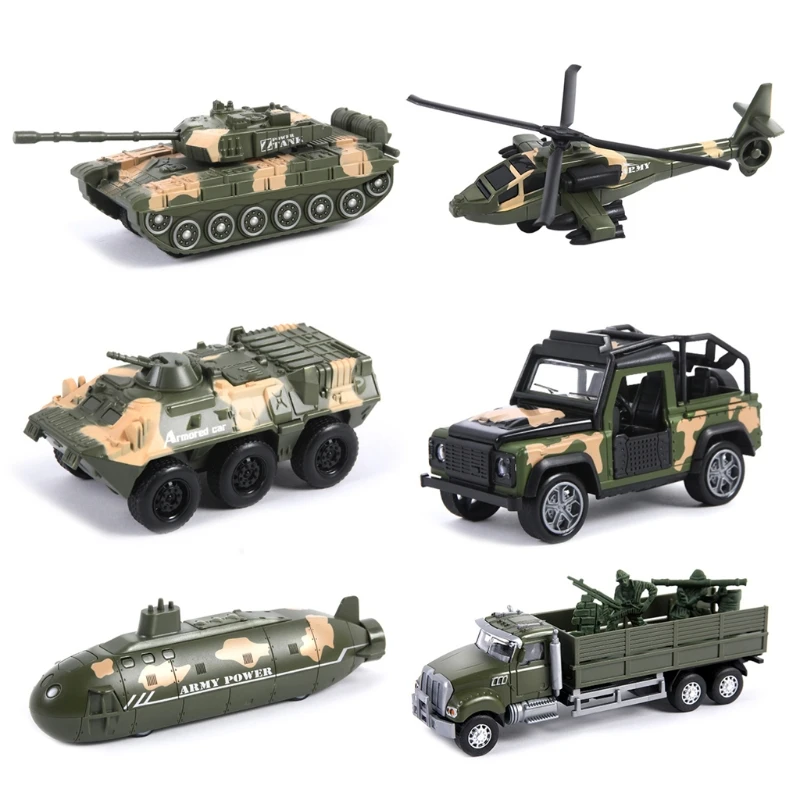 

Масштаб 1:52, Военный танк, бронированная машина, подводная лодка, прочная металлическая модель, игрушечный внедорожник, подарок на день рождения для мальчиков