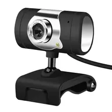 HD Webcam 480p USB Camera Video Recording Webcam With Microphone For PC Computer Laptops USB Webcam cute cartoon football figure 300kp usb 2 0 pc webcam white black brown