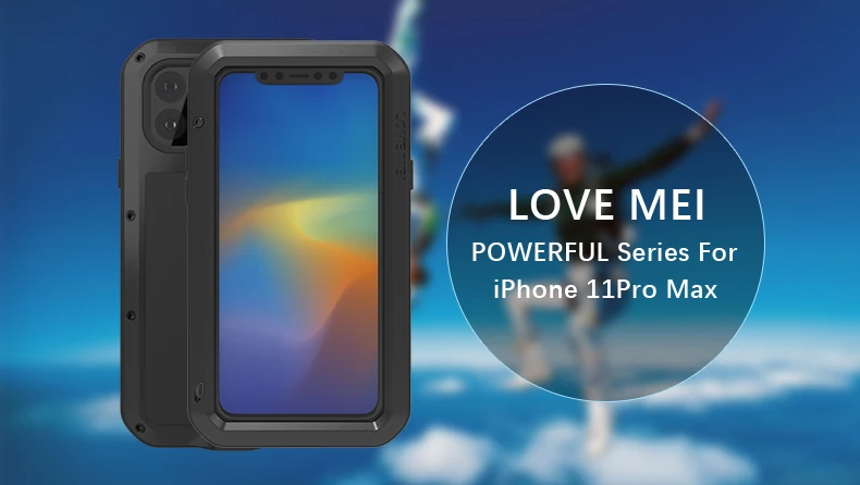 Gorilla glass) LOVE MEI мощный чехол для iphone 11 Pro Max X XS чехол для Max XR для iphone 8 6 6s 7 Plus водонепроницаемый алюминиевый чехол