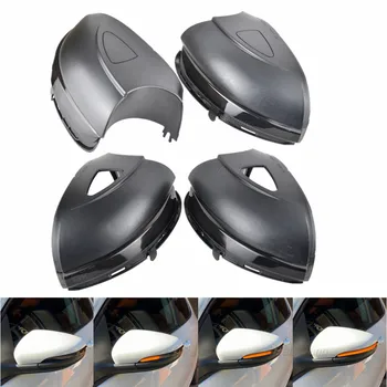 

2 PCS Dynamic Blinker Side Mirror Indicator LED Turn Signal Light For VW Golf MK6 GTI 6 R line Touran