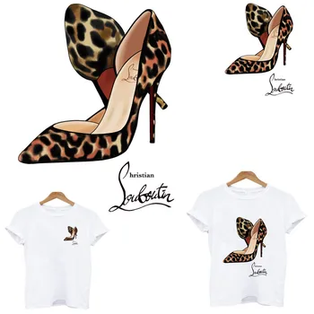 

Urban fashion beauty stripes heat-sensitive patches woman t-shirt applique on clothes iron on transfers for clothing custom top