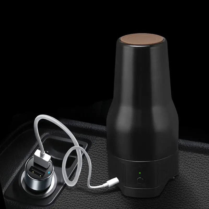 500Ml Mini Electric Coffee Maker Auto Usb Coffee Cafe Filter Coffee Machine Extraction Quick Brewing Coffee (Red)