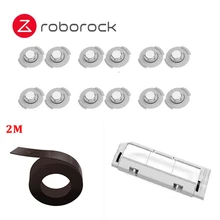 Roborock S6 S50 Roborock запасные наборы для очистки основной щетки с магнитной полосой 12 шт фильтры резервуара для воды