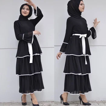 

2019 Abaya Dubai Turkish Muslim Dress Kaftan Bangladesh Robe Musulmane Islamic Clothing Abayas for women Caftan Marocain UAE Eid