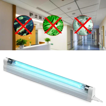 

UV Sterilizer Lamp Ultraviolet Quartz Light Ozone Tube sterilizing lamp UVC Germicidal Disinfection Light Tube 110V/220V 6W/8W