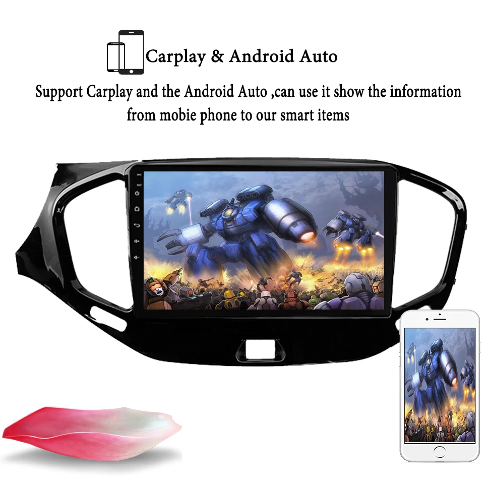 Discount Octa Core 2 Din Stereo Android 9.1 Car Radio For LADA Vesta Cross 2015 2017 2019 GPS Navigation DVD Player Bluetooth Headunit 4