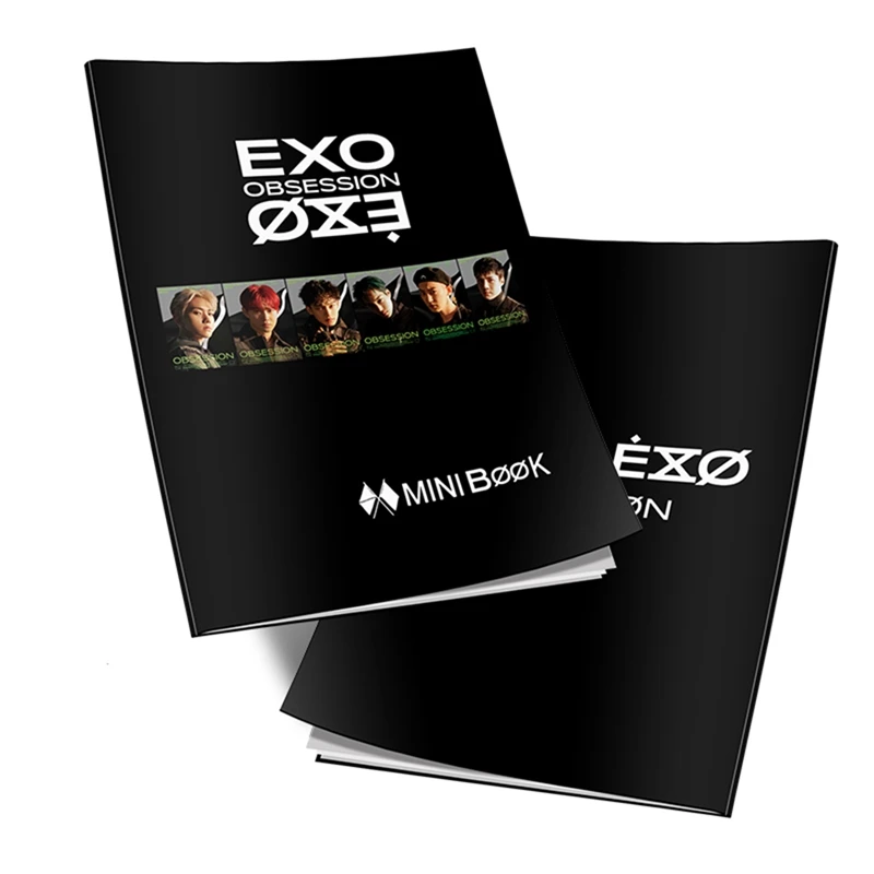 EXO аблум OBSESSION Мода K-pop EXO мини Фотокнига фото карты вентиляторы коллекция Upplies Канцелярский набор