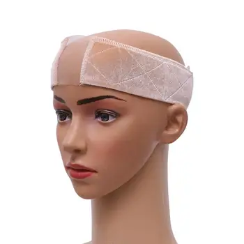 

Lace Girp Hair Band Velvet Adjustable Headband Wiggery Accessery Hair Headband for Women Girls Beige