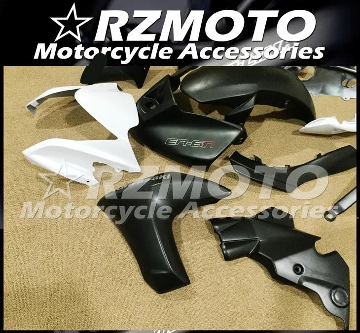ABS мотоцикл обтекатель комплект для KAWASAKI ER-6N 2012- год кузов литьевая форма Магазин №
