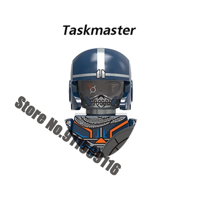 Superhero Building blocks Loki Sylvie Iron Man Spiderman Hulk Thor Captain America Venom Groot Thanos Vision Falcon Deadpool Toy A-X1518