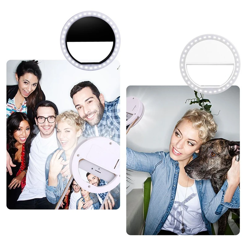 Portable Selfie Flash Led Camera Photography Ring Light Laptop Stand for Macbook Air Pro Notebook Holder Support Accessories