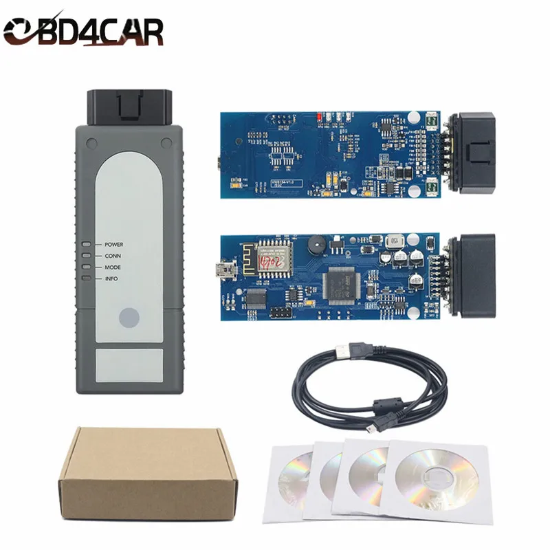 Автомобильный диагностический сканер OBD2 новый V7.2.1 6154 для VAG до 2021 WIFI 6154A V166 полный